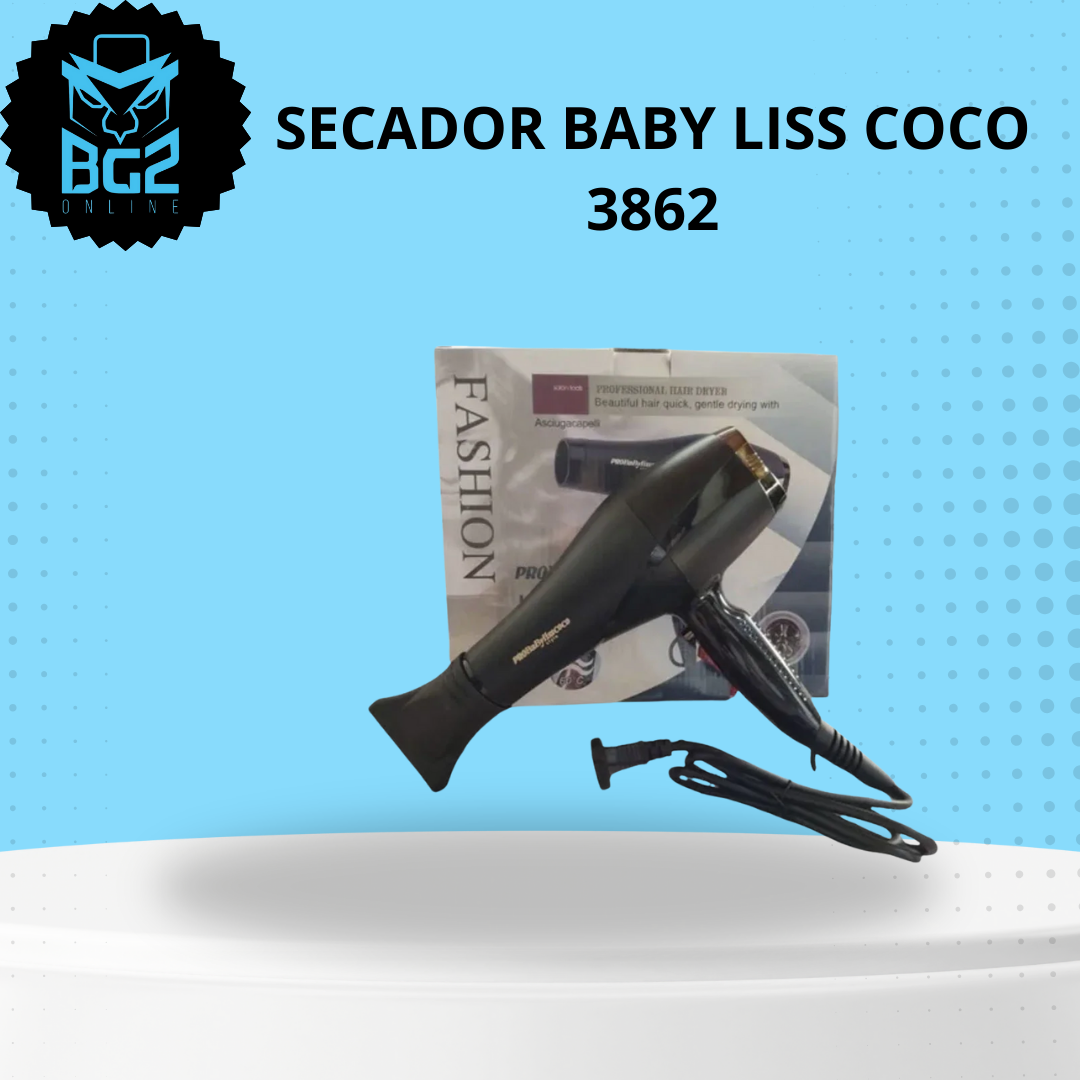 SECADOR BABY LISS COCO 3862 VPG SAS